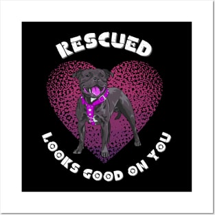 Rescued Looks Good On You Posters and Art